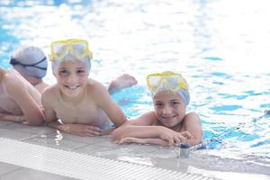 Group of swimmers photo