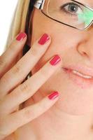 woman nail care photo