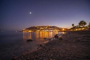 Alanya 2022 Antalya aerial city with beach and sea photo