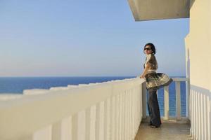 woman travel fashion photo