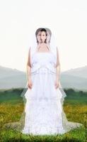 bride outdoor portrait photo