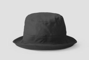 Canvas Bucket Hat Mockup Template with copy space for your logo or graphic design photo