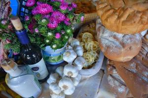 catering buffet food indoor in luxury restaurant photo