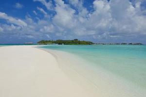 Tropical beach view photo