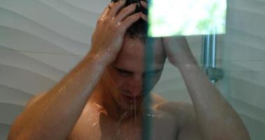 Man Under Shower photo