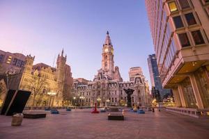 edificio del ayuntamiento de filadelfia foto