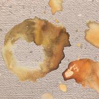 Coffee Stain on Vintage Backgrounds photo