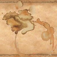 Coffee Stain on Vintage Backgrounds photo