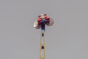 a kamikaze at an amusement park photo