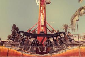 a kamikaze at an amusement park photo