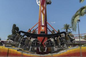 a kamikaze at an amusement park photo