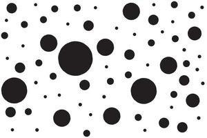 Abstract illustration pattern of various sizes of dots for background vector