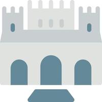 ilustración vectorial de alhambra sobre un fondo. símbolos de calidad premium. iconos vectoriales para concepto y diseño gráfico. vector