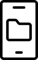 folder vector illustration on a background.Premium quality symbols.vector icons for concept and graphic design.