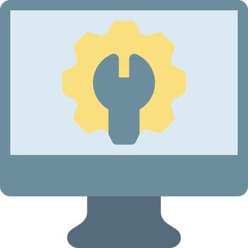 configuración de ilustración vectorial en un fondo. símbolos de calidad premium. iconos vectoriales para concepto y diseño gráfico. vector