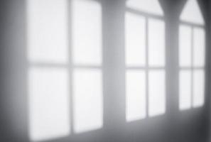 sombra de ventana para fondo superpuesto. efectos fotográficos minimalistas y elegantes foto