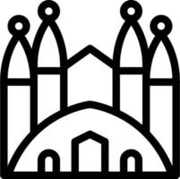 barcelona vector illustration on a background.Premium quality symbols.vector icons for concept and graphic design.