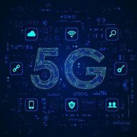 5G electronic element vector