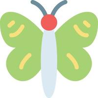 Ilustración de vector de mariposa en un fondo. Símbolos de calidad premium. Iconos vectoriales para concepto y diseño gráfico.