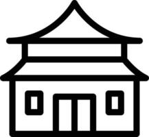 temple vector illustration on a background.Premium quality symbols.vector icons for concept and graphic design.