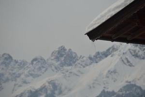 winter mountain landscape photo