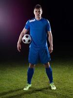 Soccer player view photo