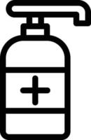 sanitizer vector illustration on a background.Premium quality symbols.vector icons for concept and graphic design.