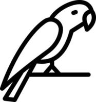 parrot vector illustration on a background.Premium quality symbols.vector icons for concept and graphic design.