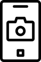 camera vector illustration on a background.Premium quality symbols.vector icons for concept and graphic design.