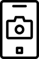 camera vector illustration on a background.Premium quality symbols.vector icons for concept and graphic design.