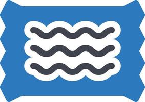 bacon vector illustration on a background.Premium quality symbols.vector icons for concept and graphic design.