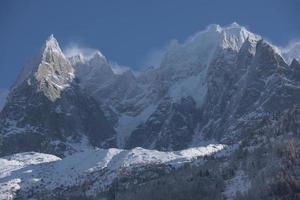 Mountain landscape view photo