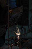 Welder at work photo