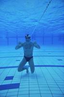 swimming pool underwater photo