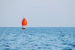 Boat on water photo