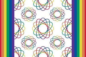 Colorful geometric ethnic seamless pattern design for wallpaper, background, fabric, curtain, carpet, clothing, and wrapping. vector