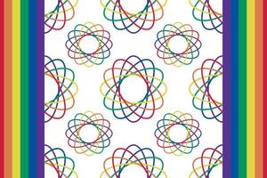 Colorful geometric ethnic seamless pattern design for wallpaper, background, fabric, curtain, carpet, clothing, and wrapping. vector