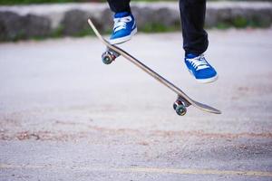 Skate boarder portrait photo