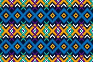 Traditional ethnic pattern background design for background, carpet, garment, wrap, fabric, embroidery. vector