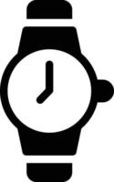 ilustración de vector de reloj de pulsera en un fondo. símbolos de calidad premium. iconos vectoriales para concepto y diseño gráfico.