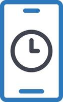 Time vector illustration on a background.Premium quality symbols.vector icons for concept and graphic design.
