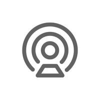 Wifi icon. Perfect for web design or user interface applications. vector sign and symbol