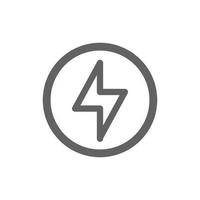 Power current icon. Perfect for web design or user interface applications. vector sign and symbol