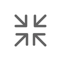 zoom out screen icon. Perfect for web design or user interface applications. vector sign and symbol