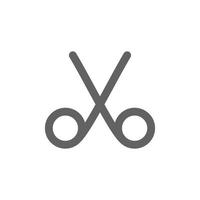 cut icon. Perfect for web design or user interface applications. vector sign and symbol