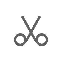 cut icon. Perfect for web design or user interface applications. vector sign and symbol