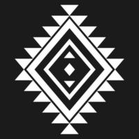 Geometric ethnic pattern art. American, Mexican style. Background Aztec tribal ornament. vector