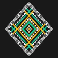 Geometric ethnic pattern art. American, Mexican style. Background Aztec tribal ornament. vector