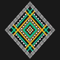 arte de patrones étnicos geométricos. estilo americano, mexicano. ornamento tribal azteca de fondo. vector