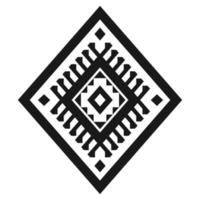 arte de patrones étnicos geométricos. estilo americano, mexicano. ornamento tribal azteca de fondo. vector